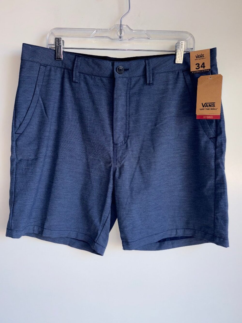 NWT VANS Deck Siders Hybrid Board Shorts Size 34